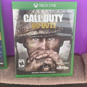 Xbox one Call of Duty WW2